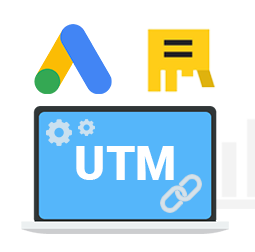 Курс включает в себя: UTM-метки – параметр в URL для отслеживания рекламы